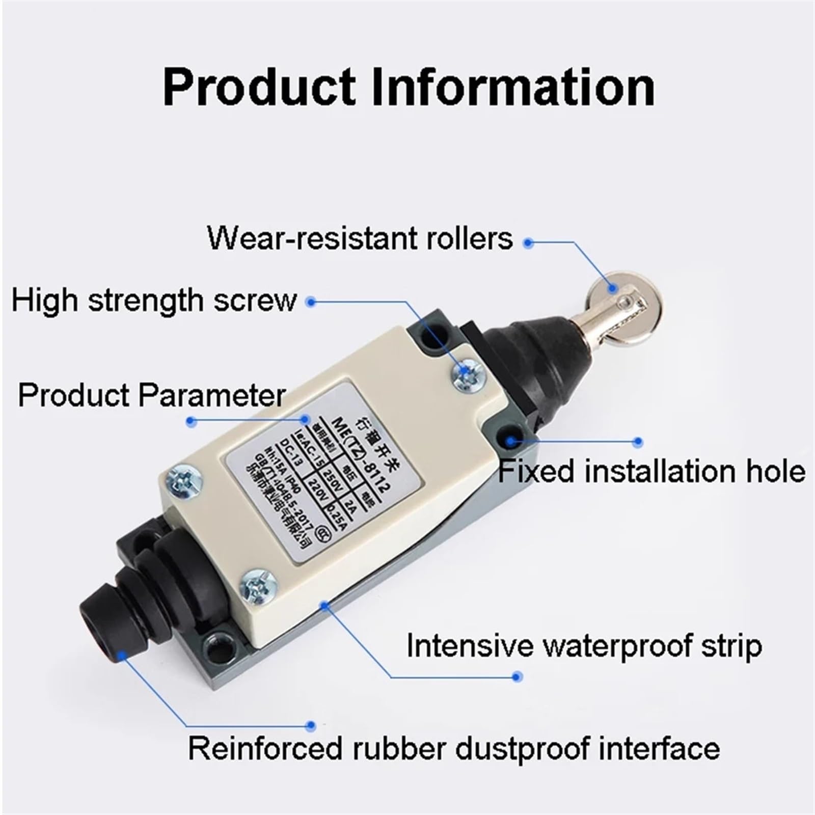 TZ-8108 8104 8107 8111 8112 8122 8166 8169 9101 Travel Switch